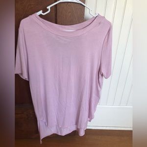 NWOT CY Fashion High Low Cage Back Shirt